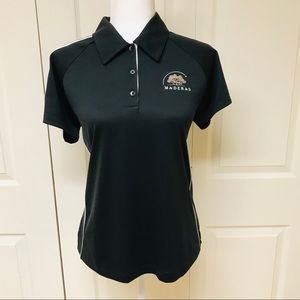 😎 Adidas Black Polo Shirt with 3-Stripe Slee…